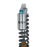 TECH ER30 283mm rear shock — bottom eyelet and mount hardware view