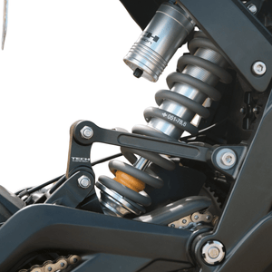 TECH ER30 283mm rear shock for E-Ride Pro — full assembled view