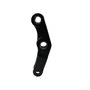 TECH ER30 283mm rear shock for Surron LBX — rebound adjuster and spring close-up