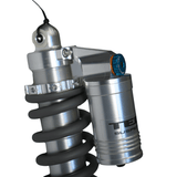 TECH ER30 288mm rear shock — bottom eyelet and mount hardware view