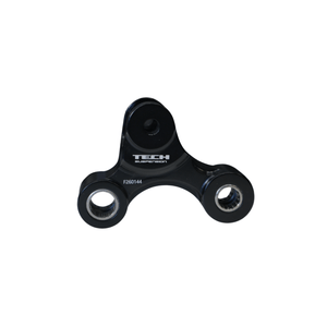 TECH ER30 288mm rear shock — compression adjuster knob close-up