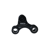 TECH ER30 288mm rear shock — compression adjuster knob close-up
