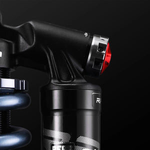 RFloXa RAB50RC rear shock — external nitrogen reservoir close-up