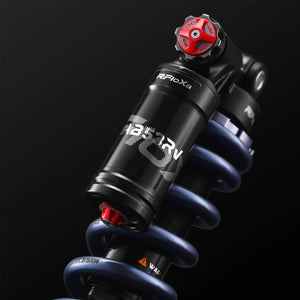 RFloXa RAB50RC rear shock — compression damping adjuster detail