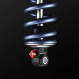 RFloXa RAB50RC rear shock for Surron LBX — full assembled view
