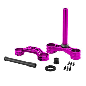 RFloXa Max Triple Clamp anodized aluminum detail view