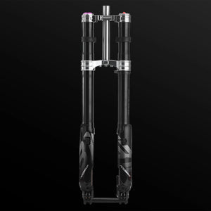 RFloXa Hawk31 Pro fork clamp and crown assembly