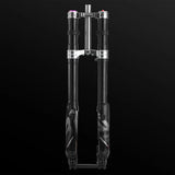 RFloXa Hawk31 Pro fork clamp and crown assembly