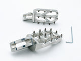 Warp 9 Ultra Bee Elite Foot Pegs for Surron Ultra Bee — platform detail