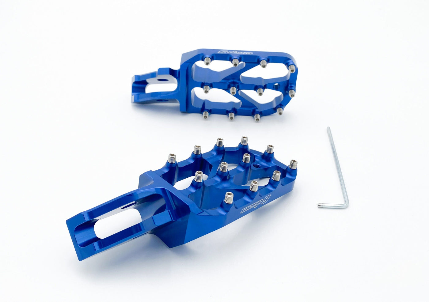 Warp 9 Ultra Bee Elite Foot Pegs underside mount hardware
