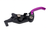 Warp 9 Ultra Bee brake lever — anodized finish detail view
