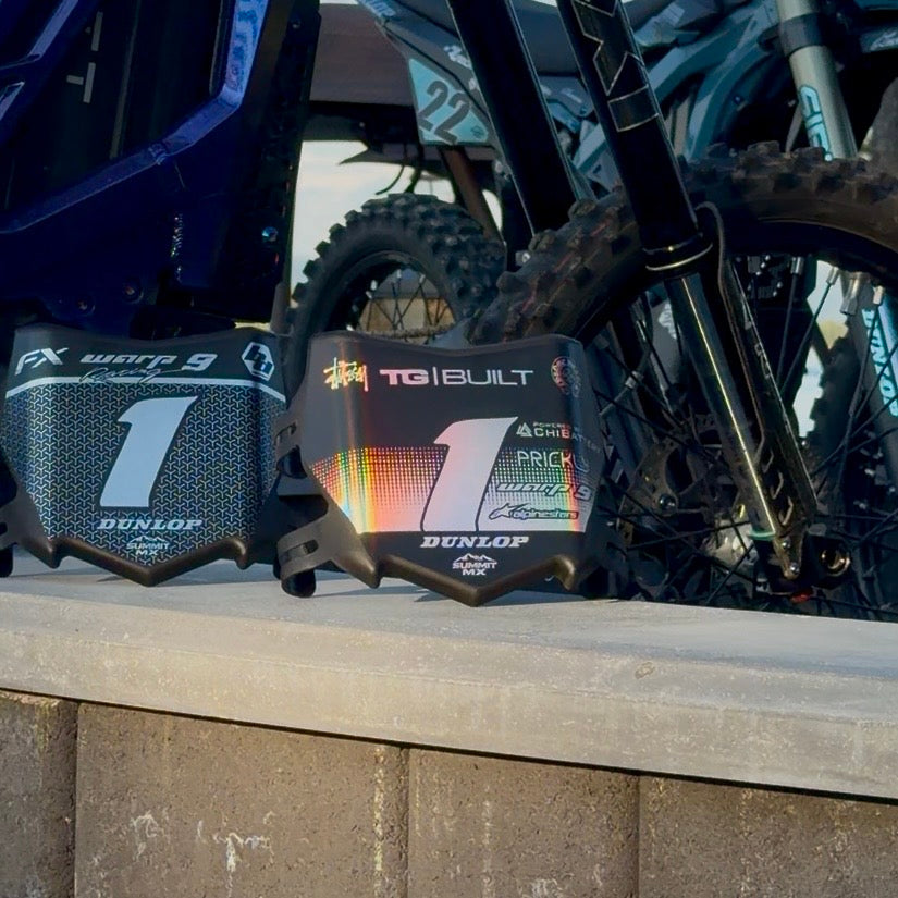Horizon Decal for Motocutz Number Plate