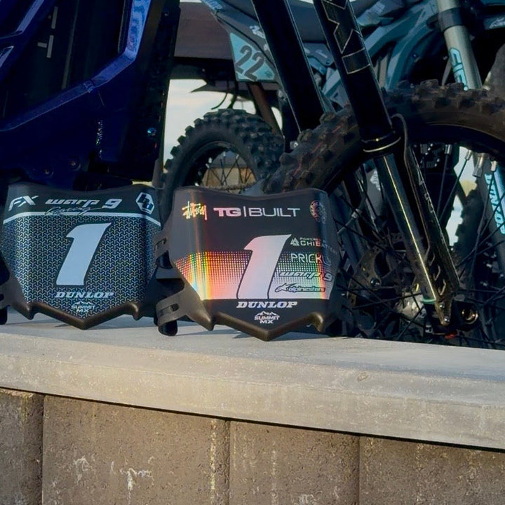 Horizon Decal for Motocutz Number Plate