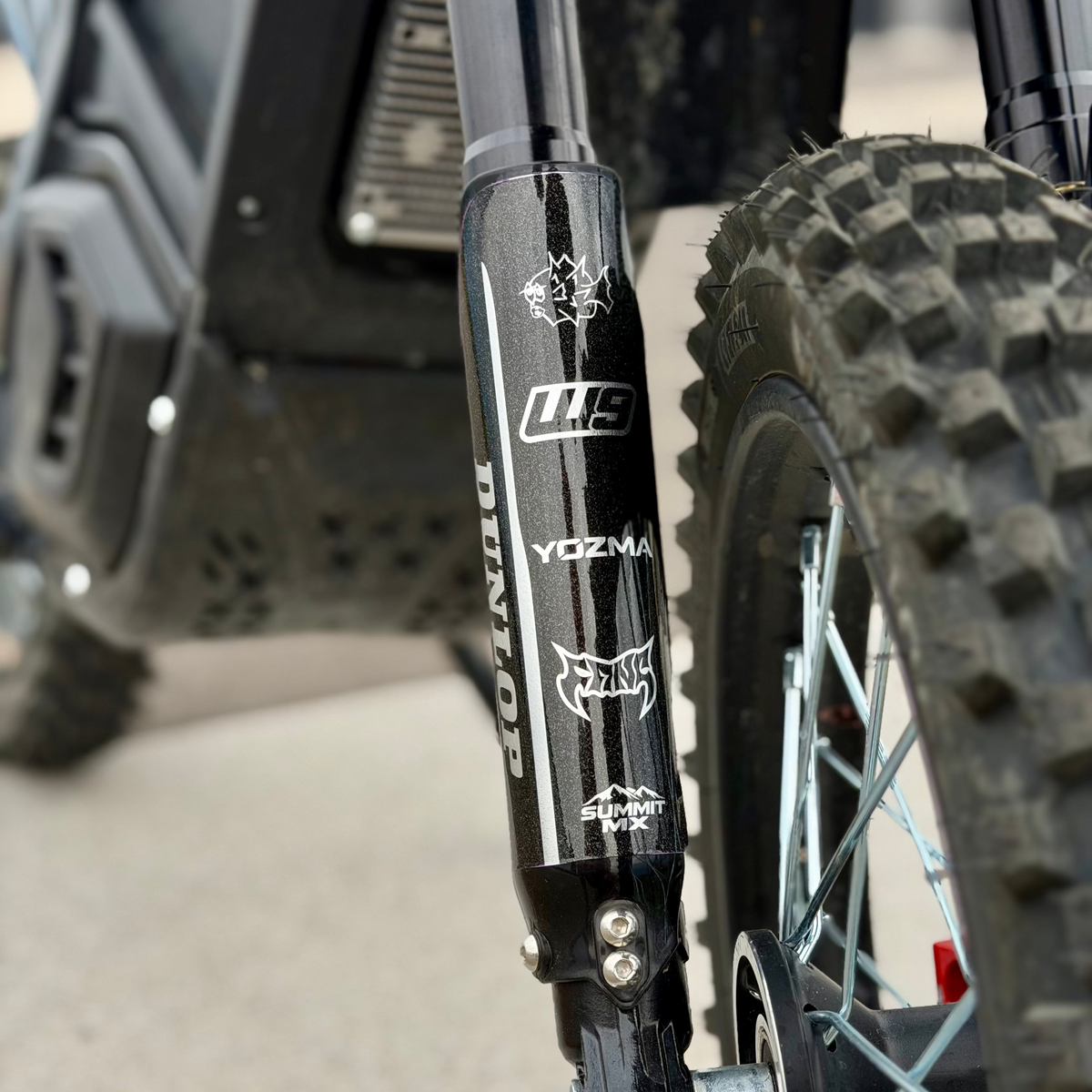 Yozma IN10 Fork Guard Decal — Standard style