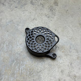 CNC 6061 aluminum motor cover for Surron Light Bee X — installed