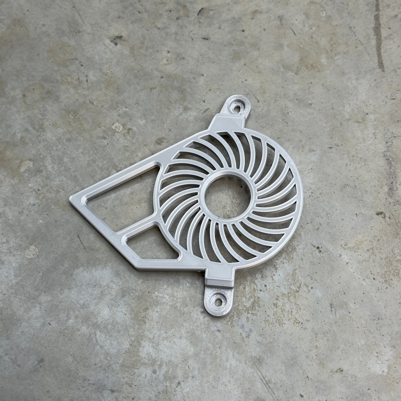 Talaria Sting gearbox cover side profile – full coverage of gearbox housing