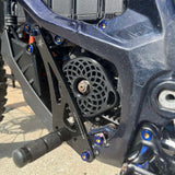 Surron Ultra Bee plastic motor cover – black ABS replacement for Ultra Bee electric dirt bike