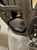 Talaria Sting MX3/MX4 carbon fiber wrap kit — fender detail