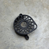 Surron Ultra Bee motor cover front angle – showing mounting boss positions