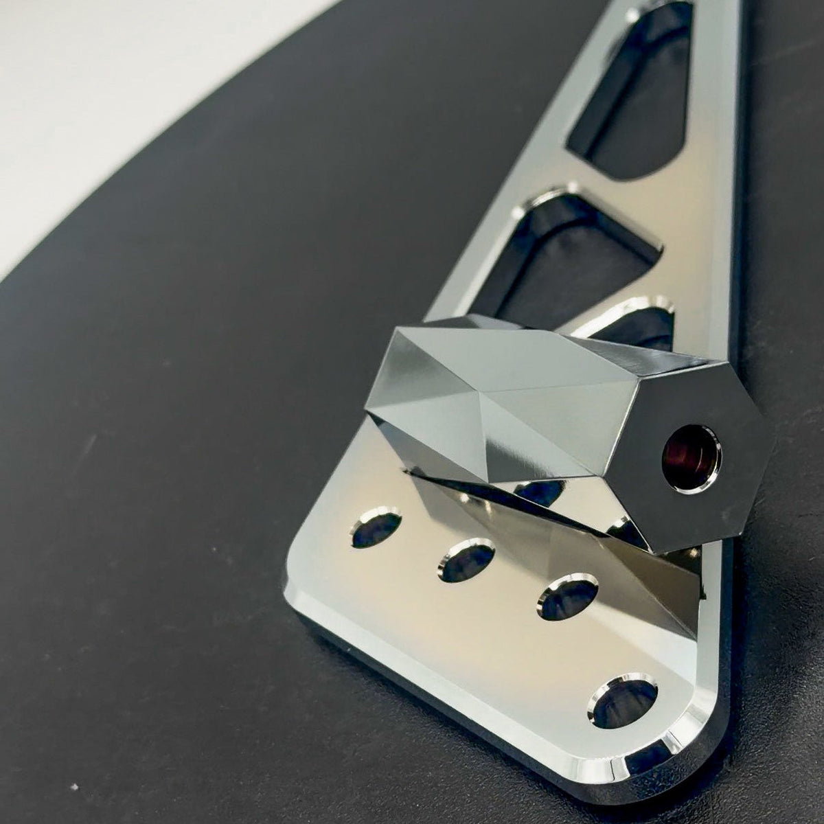 KyVex Billet Ultra Bee Foot Lock for Surron Ultra Bee — close-up detail