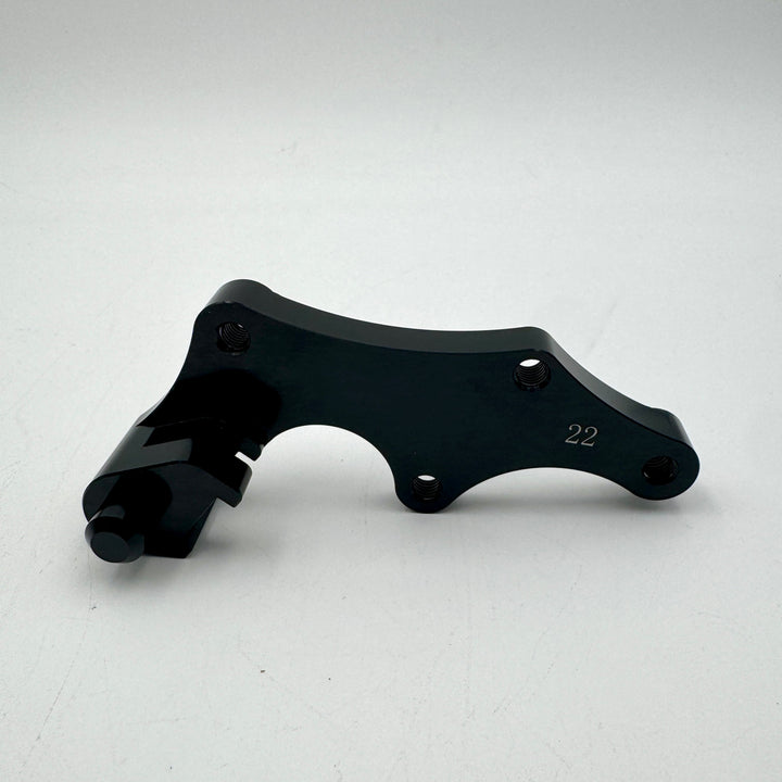 320mm front rotor relocation bracket for Beta RR and RX - Warp 9