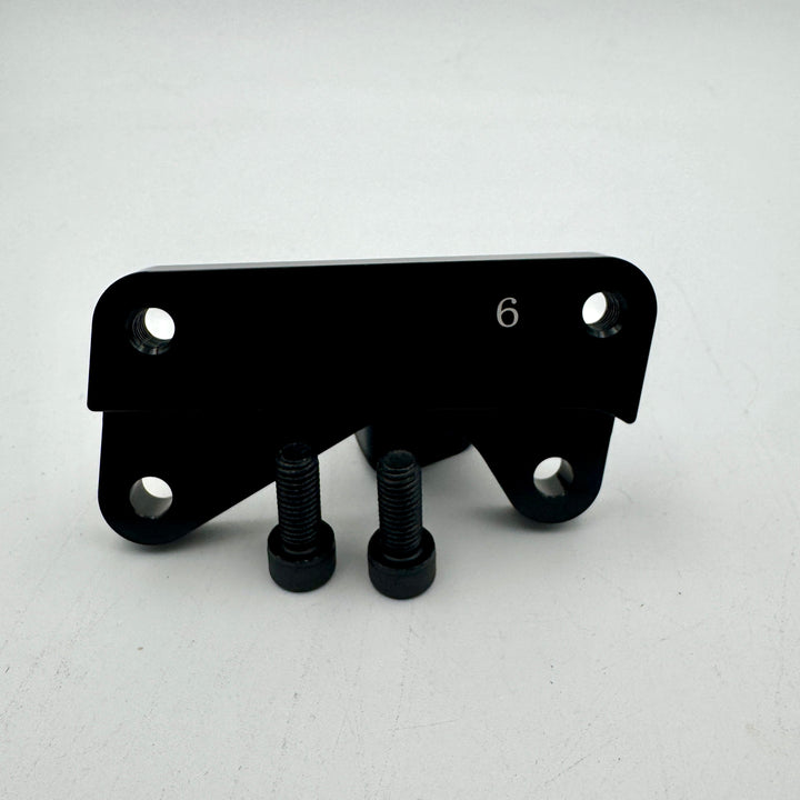 320mm front rotor relocation bracket for 2010s Yamaha YZ — Warp 9