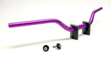 Warp 9 MX/offroad handlebars for Talaria and Surron — anodized finish close-up