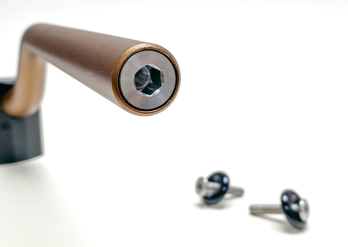 Warp 9 MX handlebars for Surron and Talaria e-motos — mounted on bike