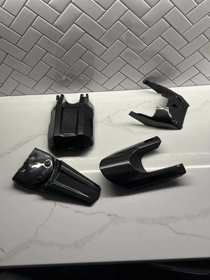 E-Ride Pro carbon fiber wrap kit — full body panel coverage