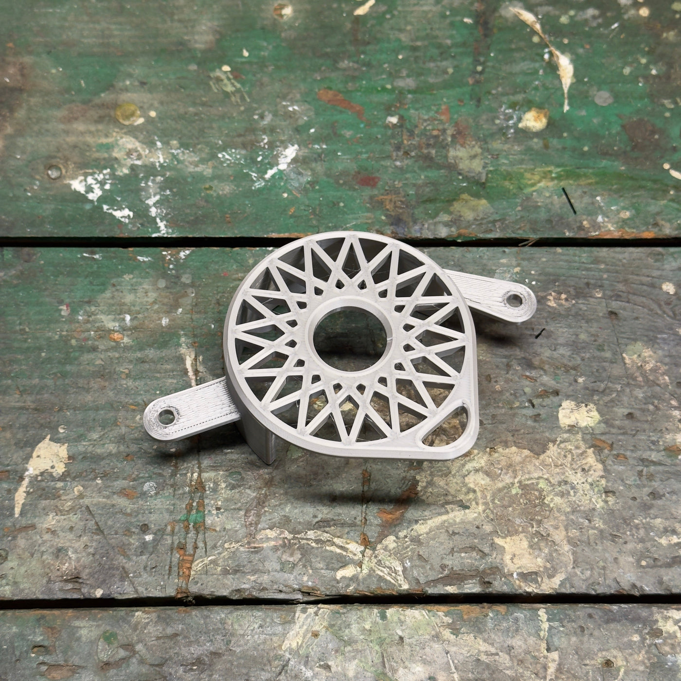 Talaria XXX motor cover mounting detail – precise OEM-style installation