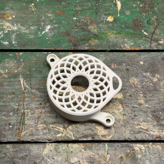 WHITE EDITION Plastic Motor Cover