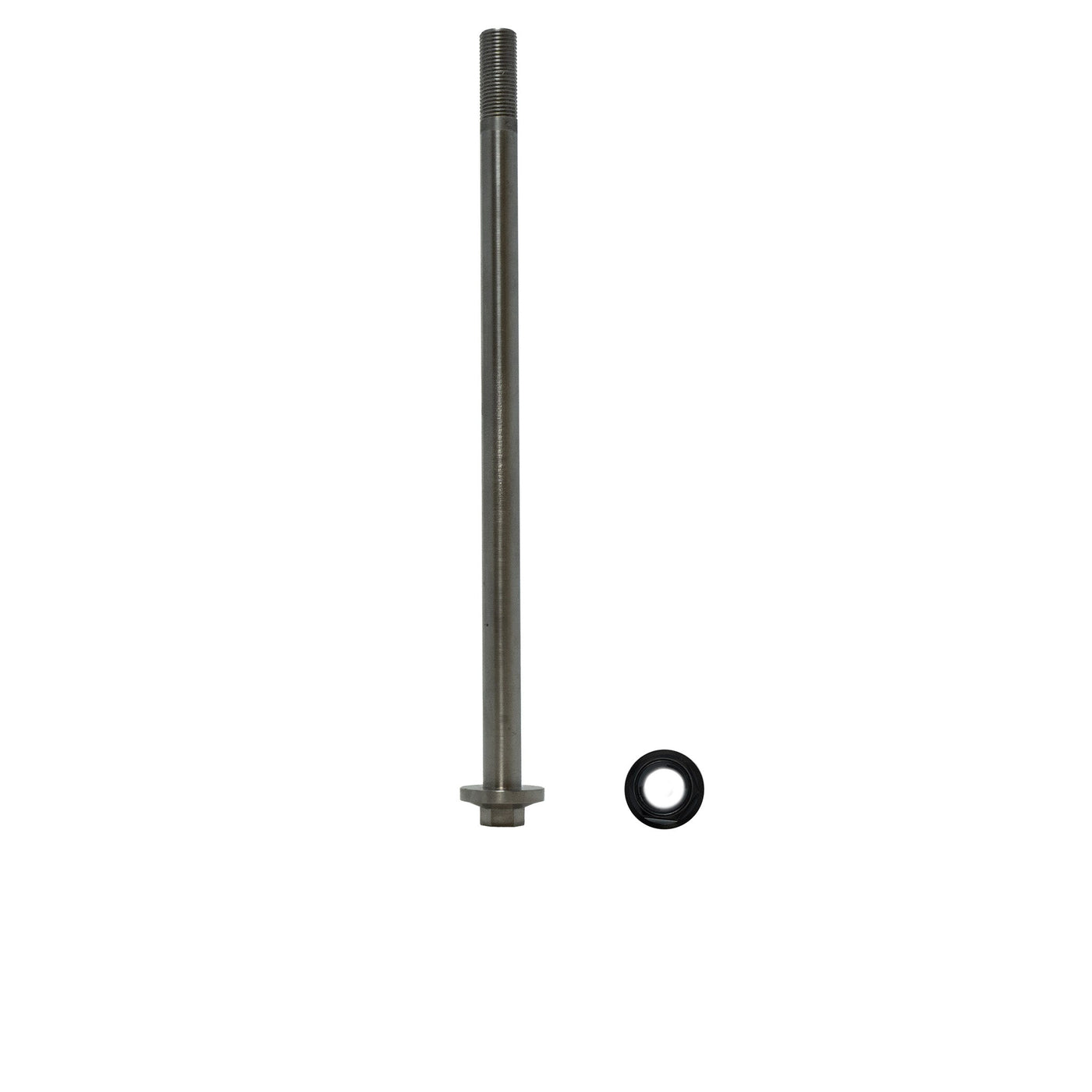 Prickly jackshaft bolt for Surron Light Bee X — black zinc finish, heat-treated stainless hardware