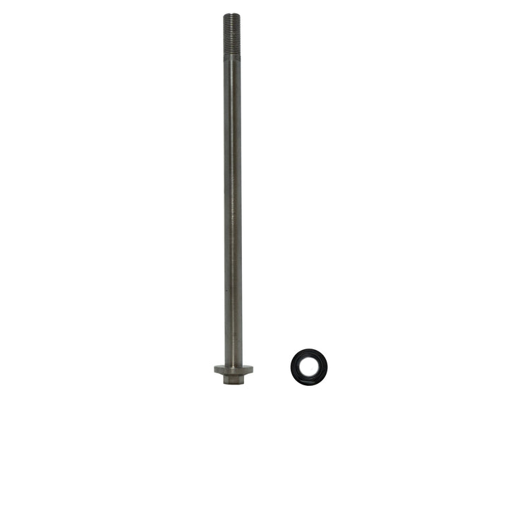 Prickly jackshaft bolt for Surron Light Bee X — black zinc finish, heat-treated stainless hardware