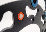 KTM rotor speedo magnet V3 installed on brake rotor — Warp 9