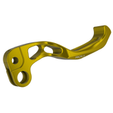 Prickly brake lever for Surron LBX in gold anodized
