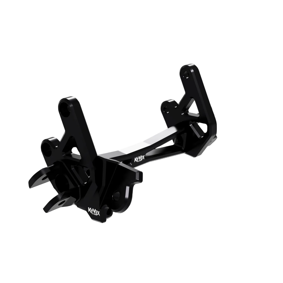 KyVex Billet Footpeg Bracket for E-Ride Pro SS 2.0 — black finish