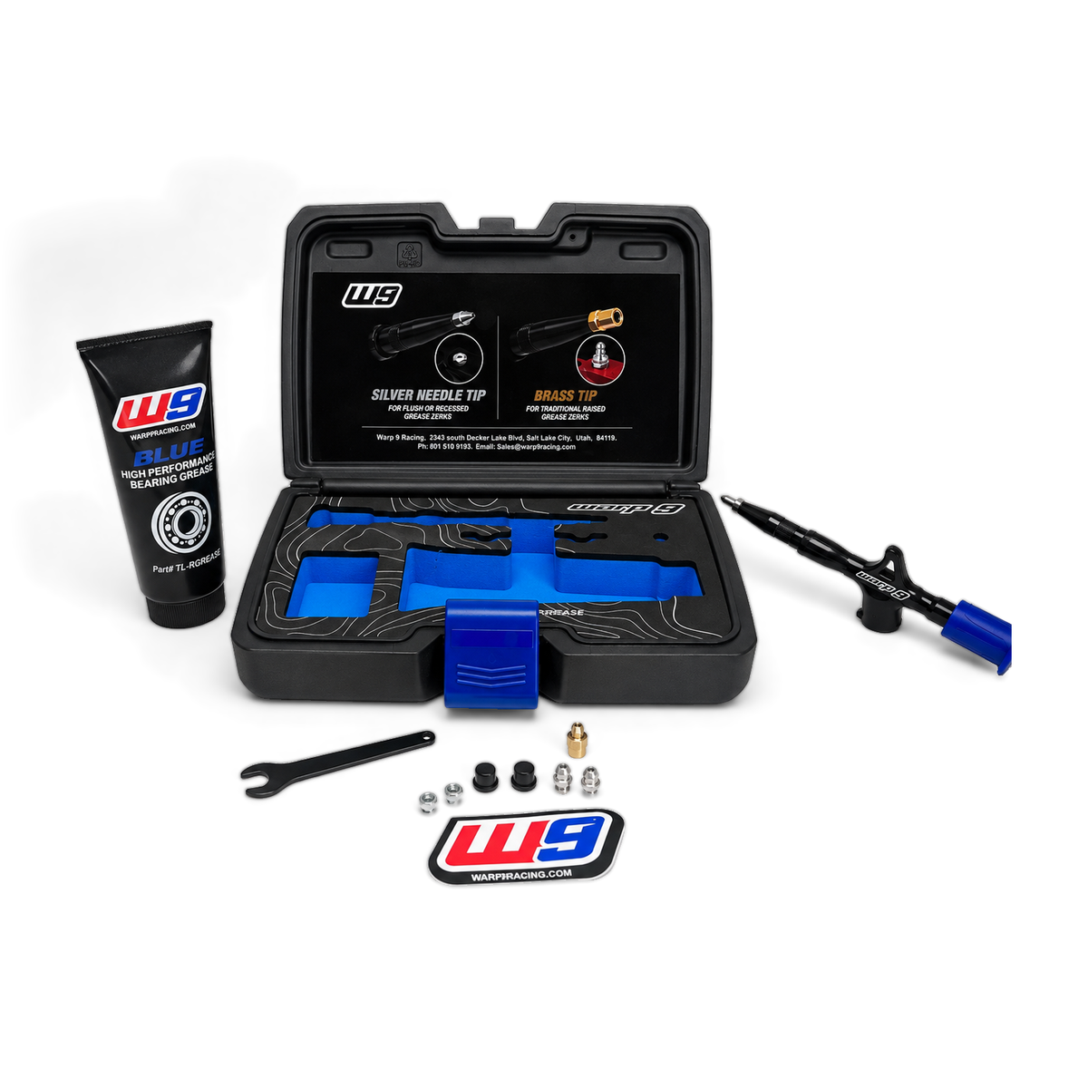 Warp 9 Grease Gun Kit