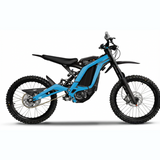 Surron Light Bee X solid color frame wrap by Summit MX — Light Blue