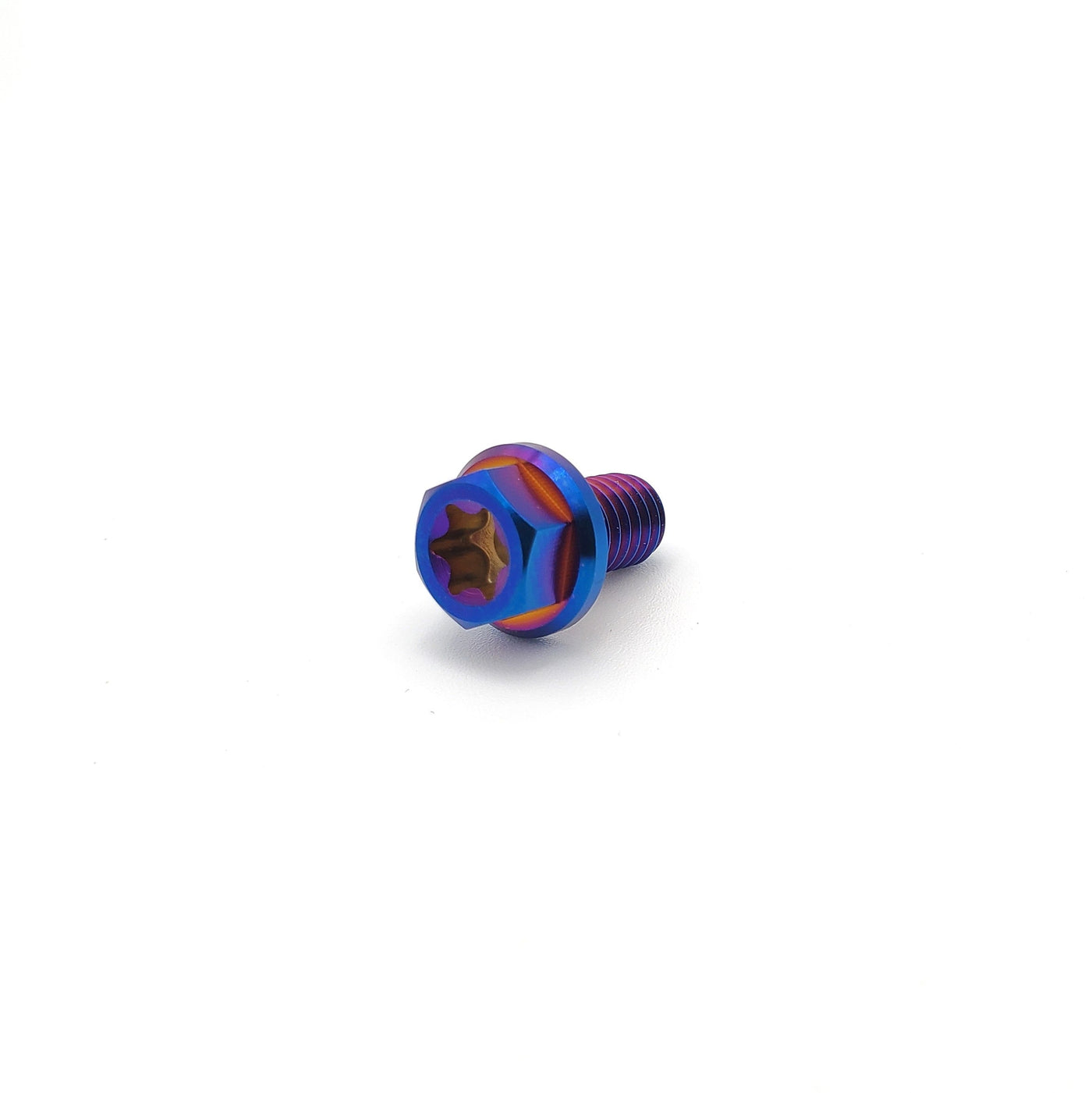 Titanium M6 flange bolt for Surron and Talaria — 10mm length, Warp 9