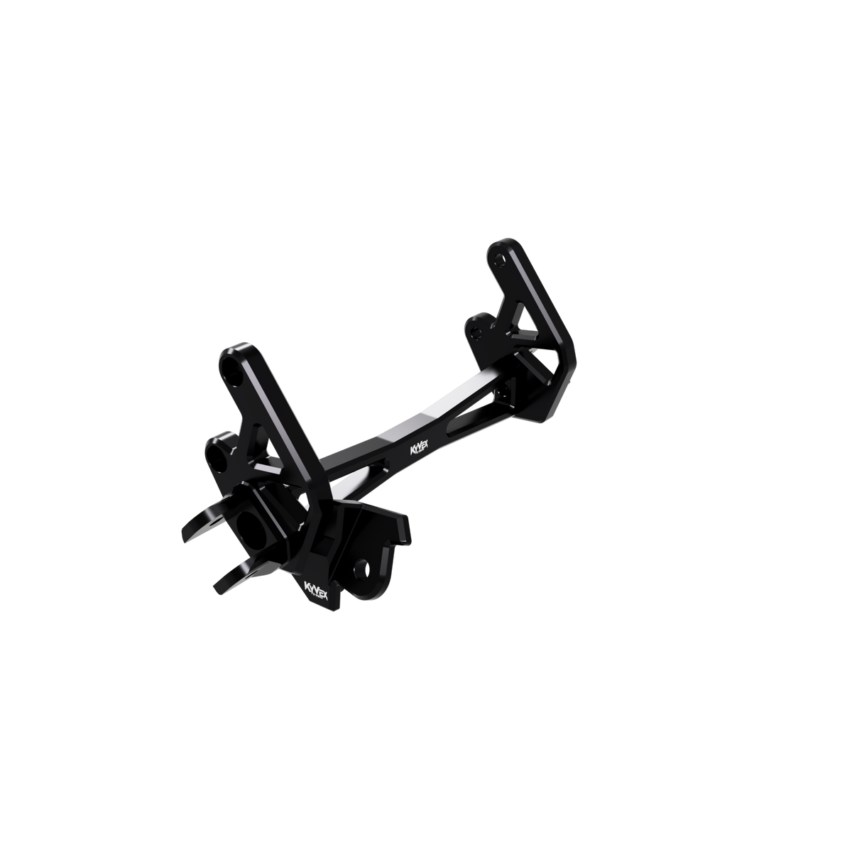 KyVex Billet Peg Bracket & Brace for Talaria MX4 — black finish