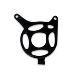 Plastic prickly motor cover for Tuttio Soleil 01 — mounted on motor