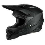 O'Neal 3 SRS Flat Black Helmet 2.0