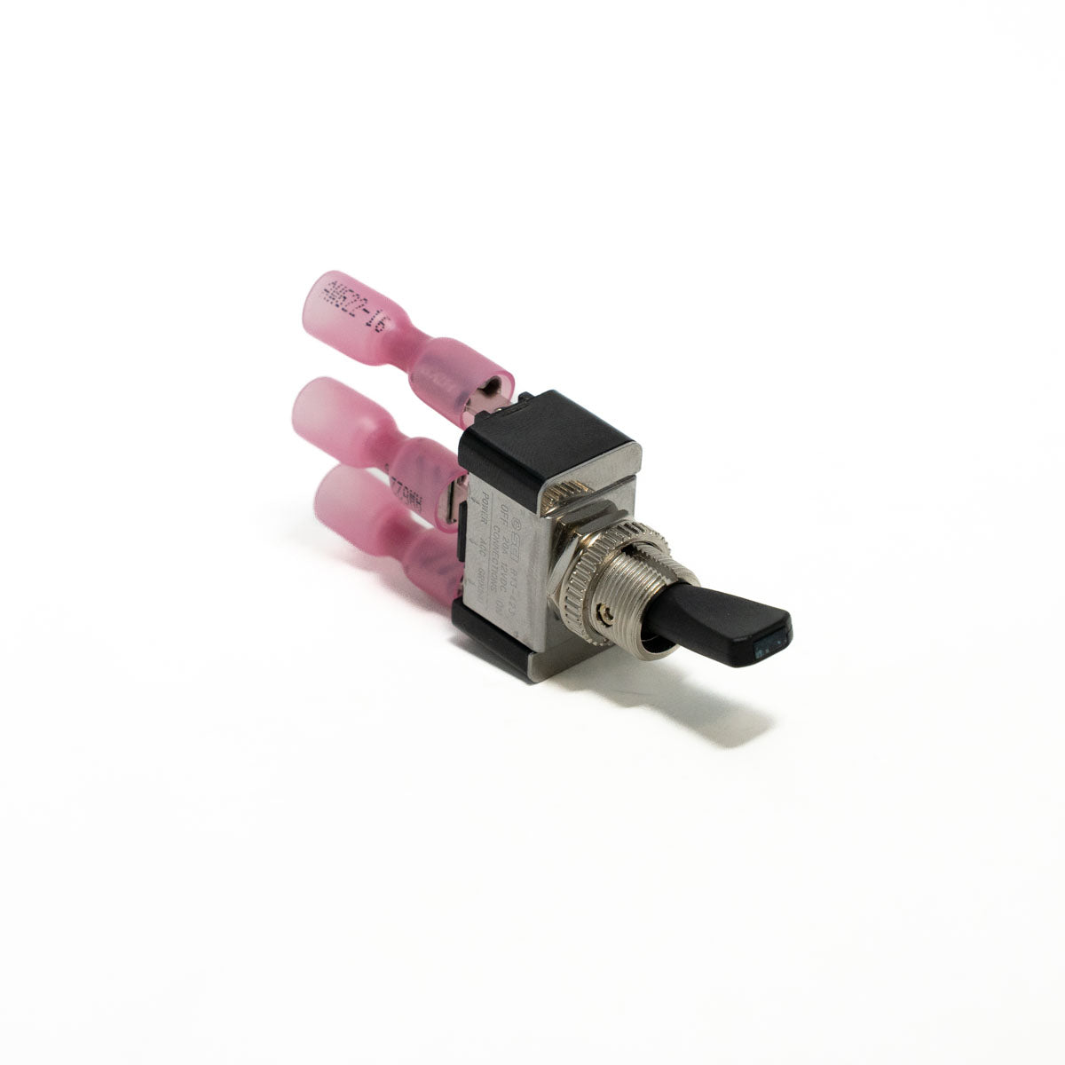 Prickly Toggle Switch Kit for Surron — switch with insulated spade connectors