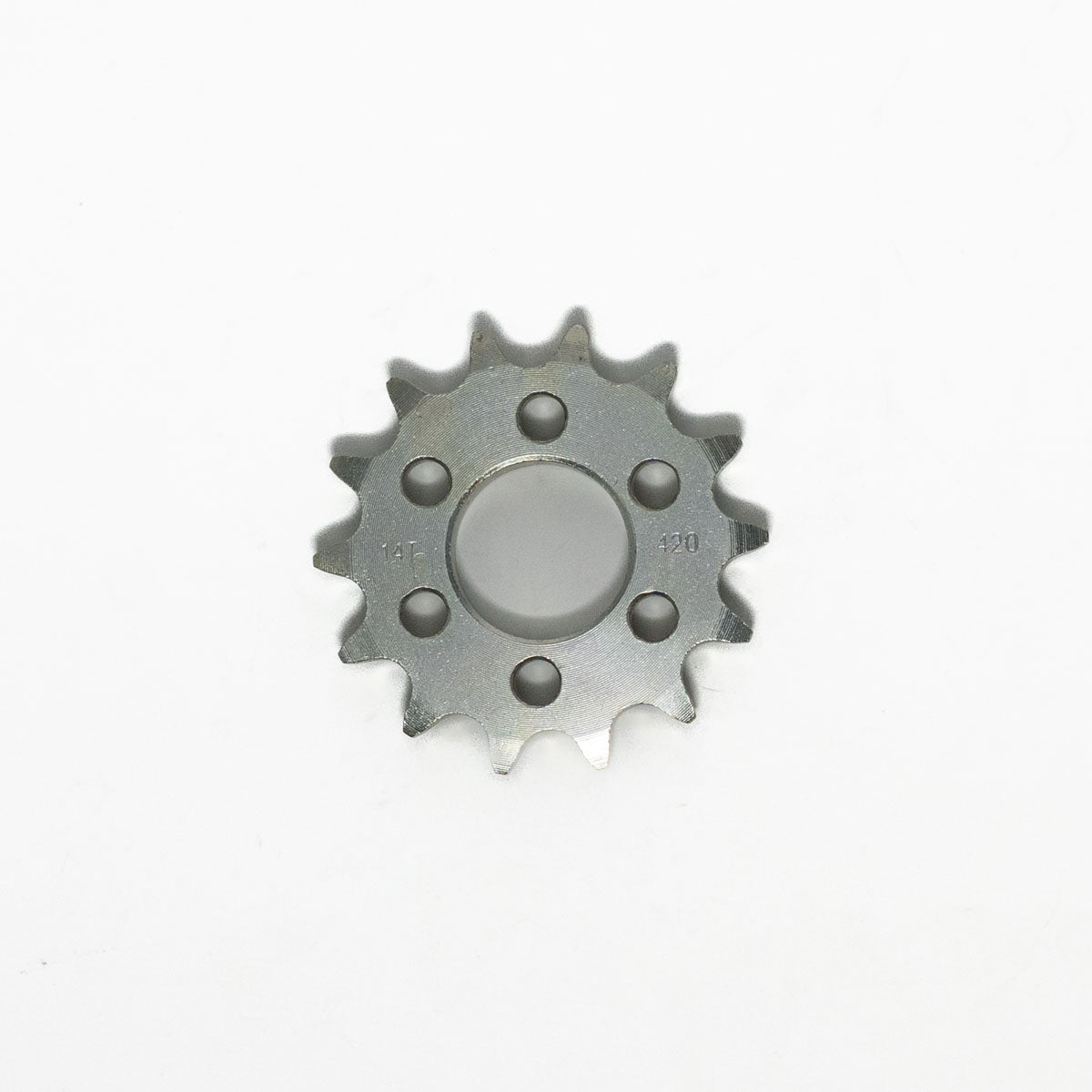 Prickly DLC jackshaft sprocket for Surron LBX — profile view