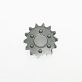 Prickly DLC jackshaft sprocket for Surron LBX — profile view