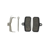 Prickly LBX brake pads for Surron Light Bee X — pad backing plate detail