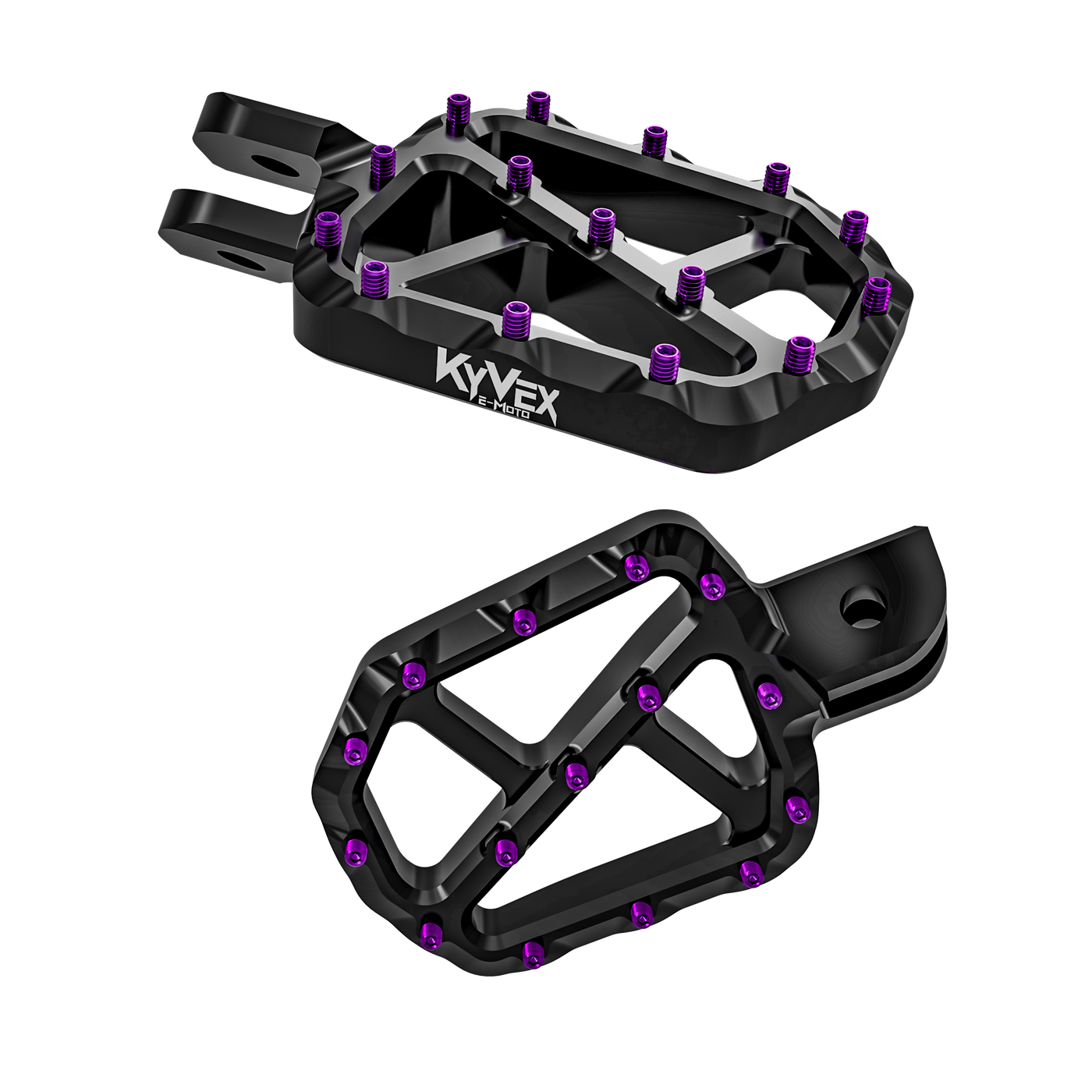 KyVex Billet Wide Foot Pegs