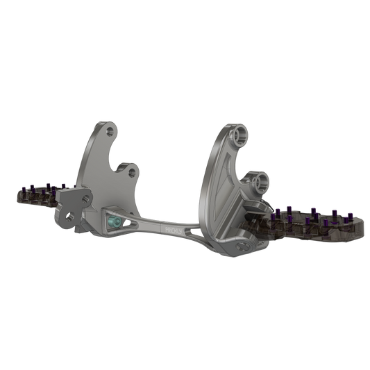 Prickly Footpeg Brackets E Ride