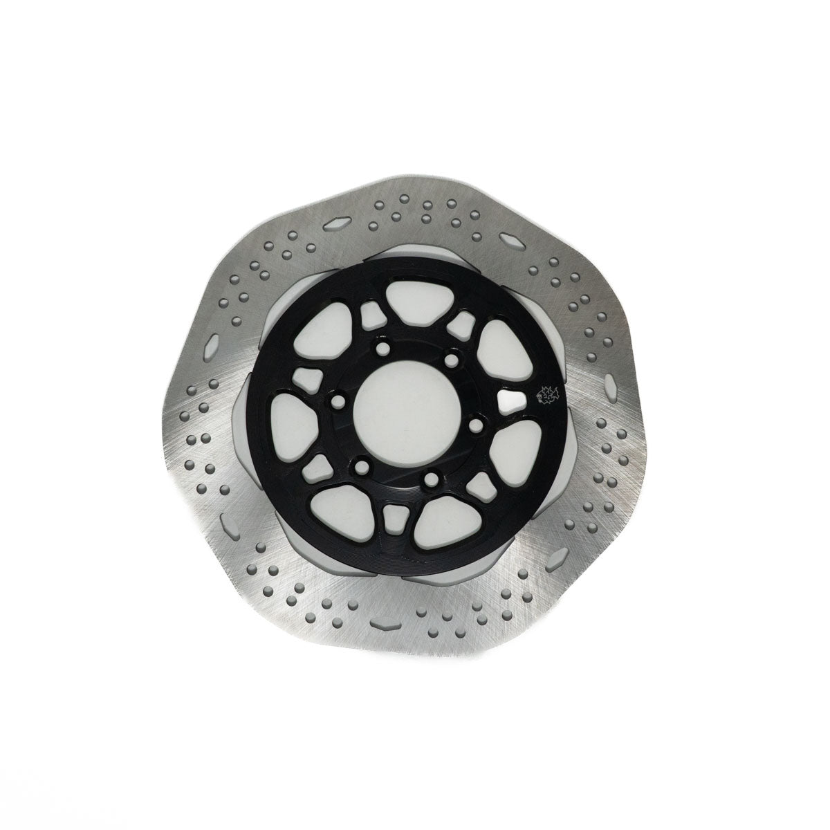 Prickly 240mm floating rotor for Surron LBX — mounting hole pattern