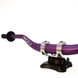 Prickly 35mm billet handlebars for Surron LBX — clamp area detail